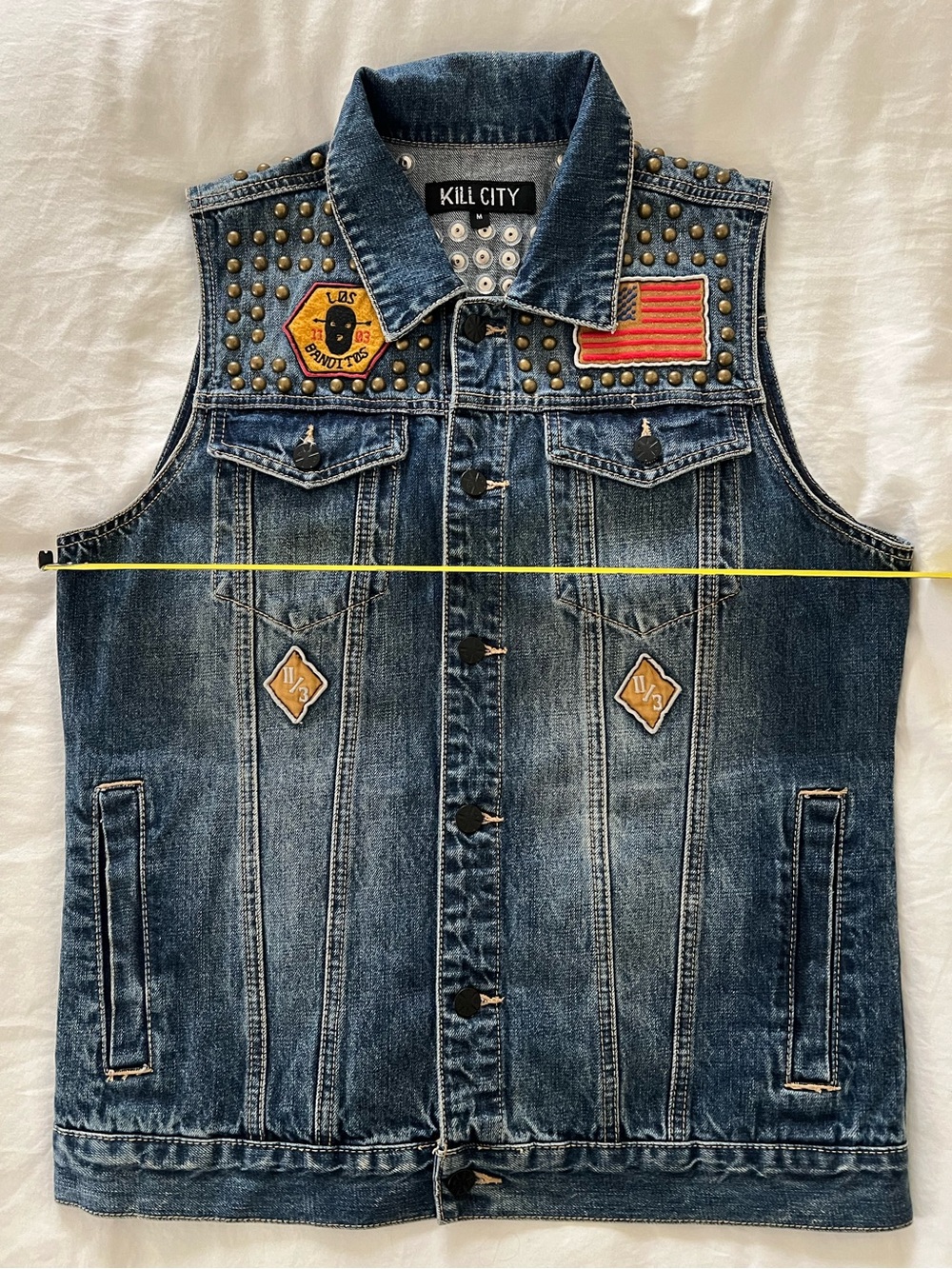 Kill City Patch Vest Medium